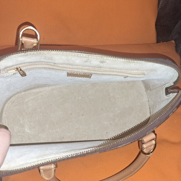 Dark Brown Louis Vuitton Handbag- Vintage Alma Monogram Canvas MM - Picture 5 of 9